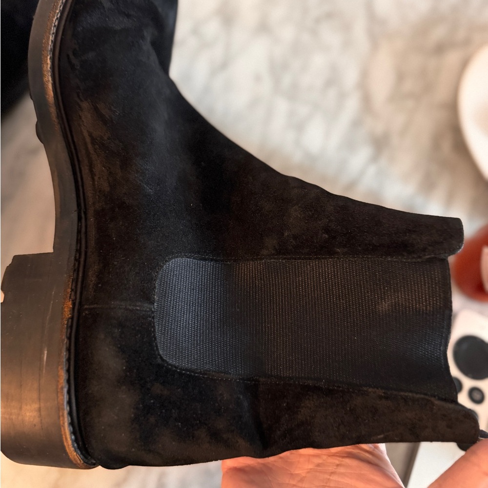 +J. FENESTRIER (Paris) Barneys Newyork vintage size 12 men’s Chelsea Suede boot - Picture 9 of 9